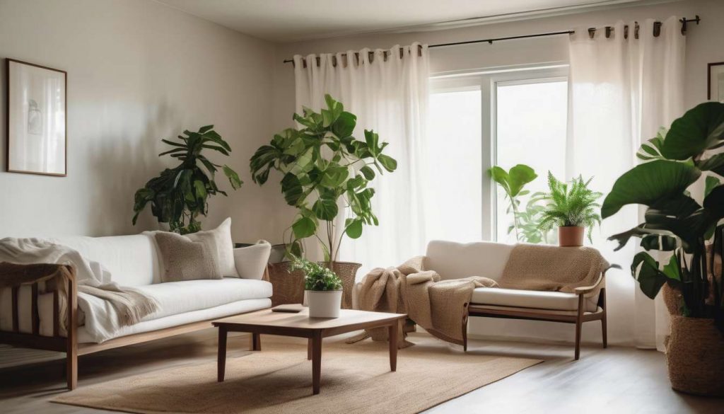 Skapa rofylld minimalism med naturliga material i hemmet